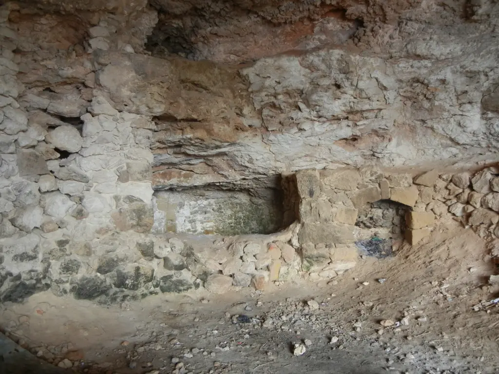 L'interno della grotta
