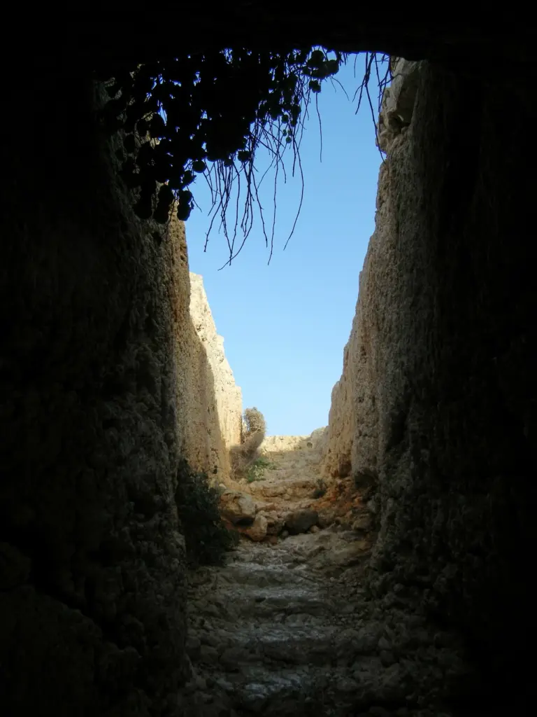 L'uscita verso l'alto