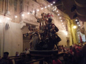 San Giorgio in processione