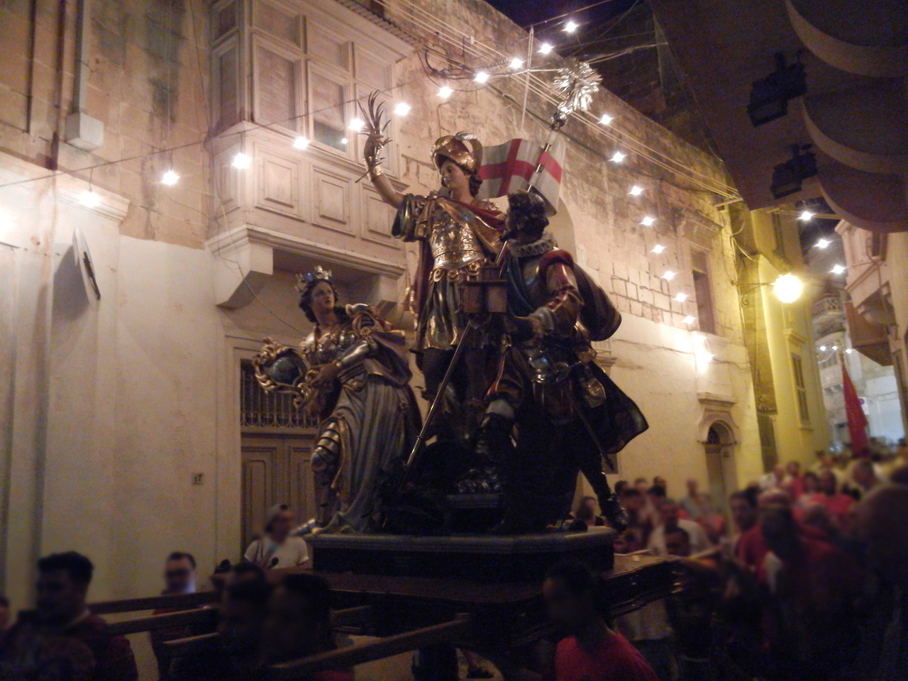 San Giorgio in processione